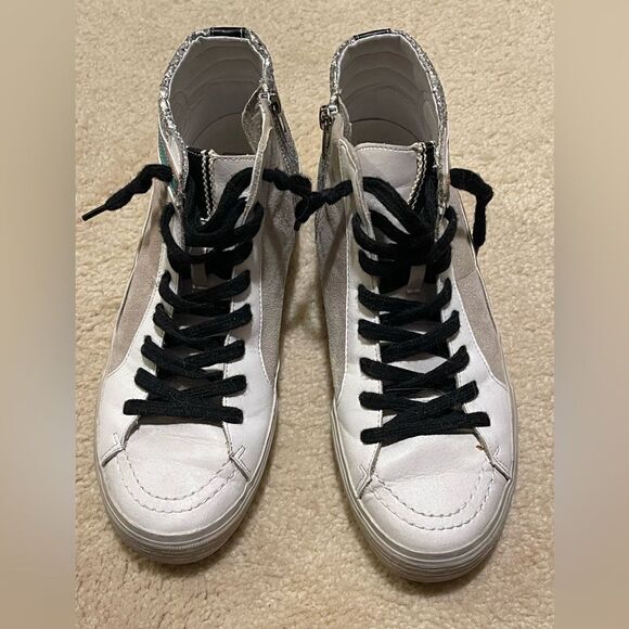 EUC SHUSHOP Sparkly Hightop Sneakers - Picture 9 of 10